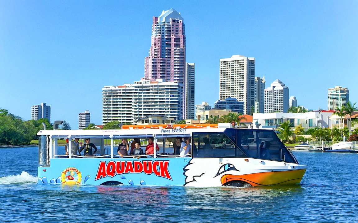 Aquaduck Gold Coast City and River Tour Ticket